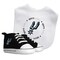 Baby Fanatic 2 Piece Bid and Shoes - NBA San Antonio Spurs - White Unisex Infant Apparel